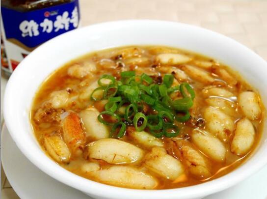 蟹肉嫩蒸蛋成品